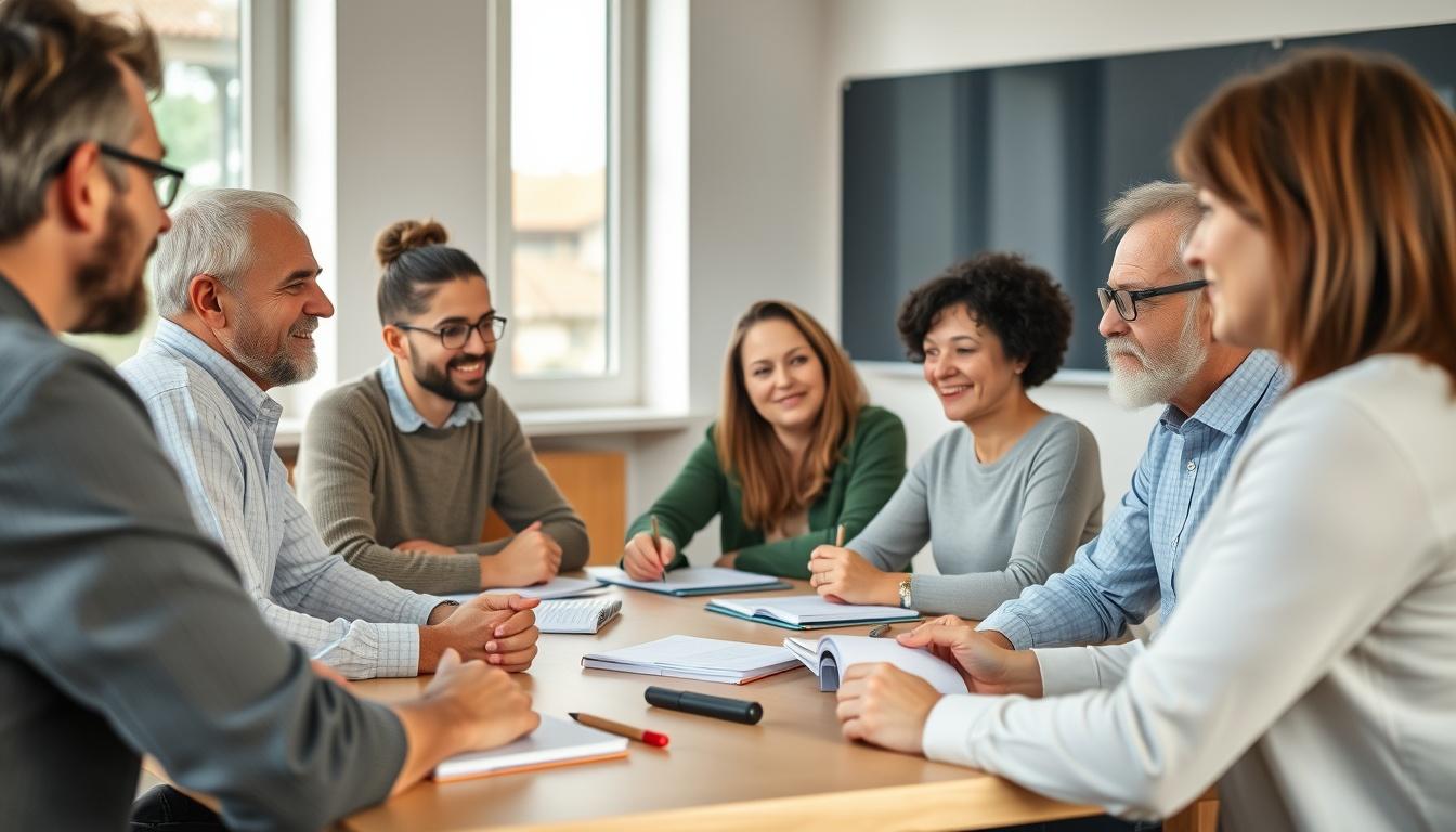 Learn in a small group